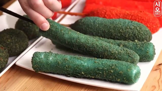 ASMR MUKBANG 직접 만든 타키스 대왕 가래떡 떡볶이 불닭볶음면 치즈스틱 핫도그 먹방 & 레시피 FIRE NOODLES AND Tteokbokki EATING SOUND! смотреть онлайн