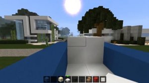 Minecraft lets build a police car