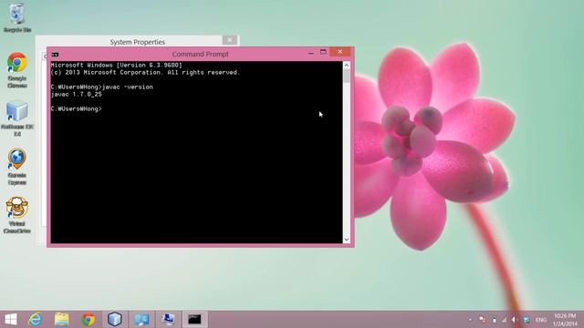 Compile and Run Java on Windows Command Prompt смотреть онлайн