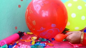 Blow To Pop Red Balloon // Balloon Pop Show ASMR