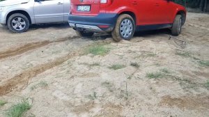 Skoda Yeti 2.0 TDI 4x4 - offroad test - deep sand