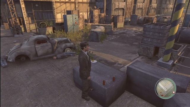 Mafia 2- 1st glitch Walking on air