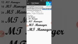 Font viewer funksiyasi