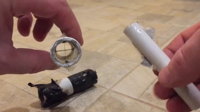 Приспособа для нарезки шнура 20мм из трубы (металопласт). Тёплый шов.