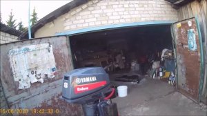 Ямаха Е 8 Эндуро первый запуск .