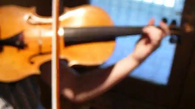 Solo Sound Sample, Sightreading, Antique German Violin, Stradivarius Copy смотреть онлайн