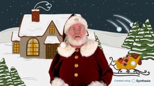 Пример пожелания поздравления на новый год от Санта Клауса