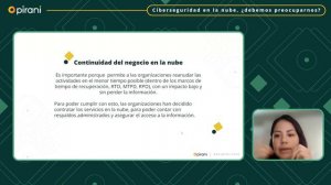 Ciberseguridad en la nube, ¿debemos preocuparnos?