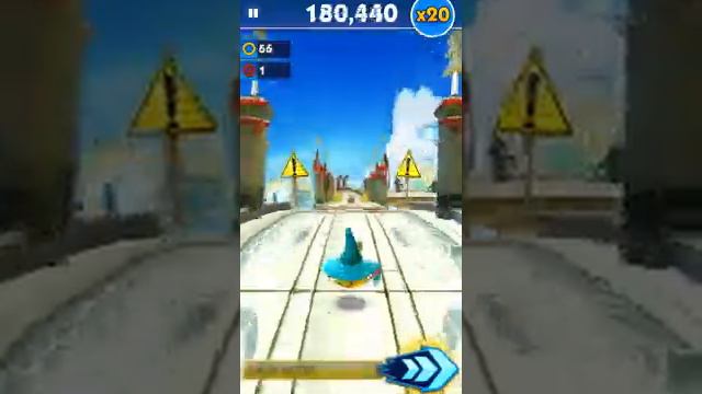 [Sonic Dash] Chuck Gameplay from angry birds epic. смотреть онлайн