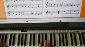 2-й урок фортепиано. Шумел камыш. Русская песня.