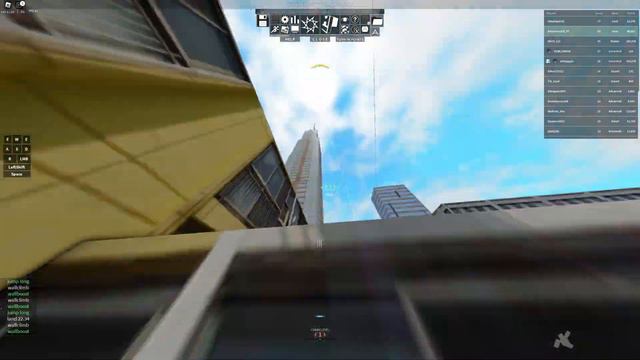 Туториал как залезть на еще одну из самых высоких башен в Roblox Parkour!
