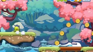 Monsters, Inc Run Корпорация монстров Побег Вишневые горы ios iphone gameplay