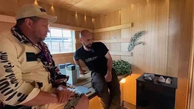 СкаутБаня, где есть всё! Электрическая печь для бани с Алисой Grill'D SANGENS смотреть онлайн