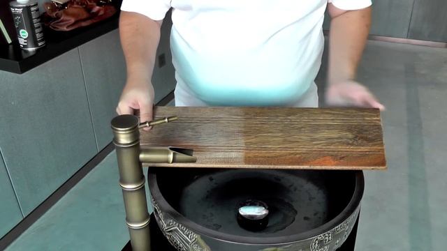 Гидрофобные свойства Ceramic Pro Strong, защита дерева - Купольный дом в Крыму смотреть онлайн