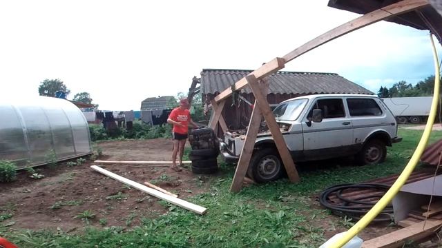 Снятие и установка двигателя на Ниву, ваз 212130. 1'6 карбюраторный..