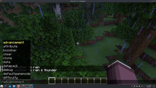 How to change the weather and time in Minecraft - Java Edition смотреть онлайн