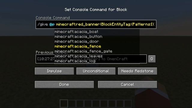 Minecraft Banner Tutorial - How to make our USSR Flag Banner using Command Block смотреть онлайн