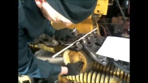 Проверка ходовой системы на тракторе ДТ-75