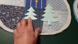 Пэчворк. Новогодние ланчматы.