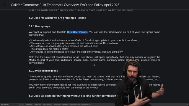 Rust Foundation IS DOING WHAT????