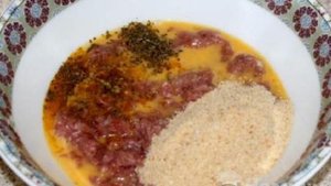 Стожки из фарша с картофелем и сыром