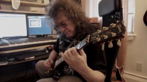My friend Oleg Avakov plays improvisation in heavy metal style