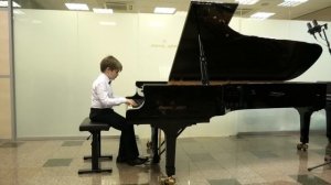 М.Балакирев Полька фа-диез минор, М.Balakirev Polka fis moll, Maxim Tereshchenko(11yo)
