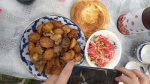 Готовим на природе - казан-кабоб