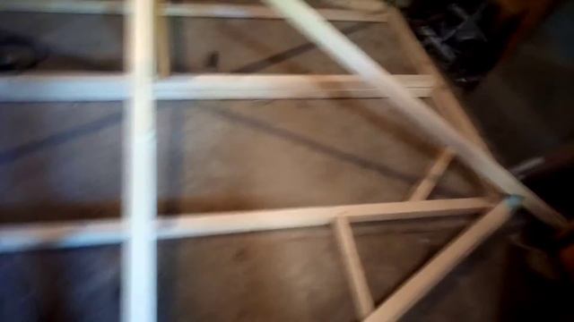 Бюджетная шестиугольная деревянная беседка своими руками.часть 1