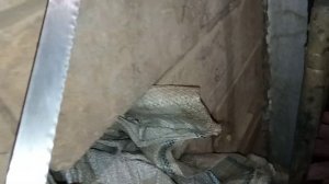 Легко но долго (аккуратно) выпиливаем из печи кирпич