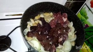 Готовим печень баранины ? очень вкусный ???