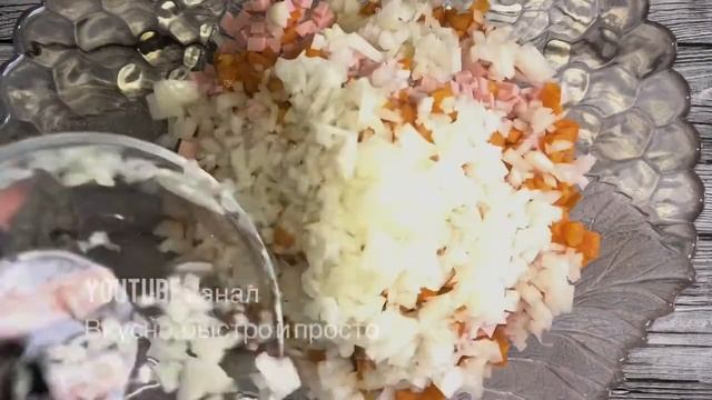 ОЛИВЬЕ. Классический рецепт знаменитого салата (салаты на праздничный стол)