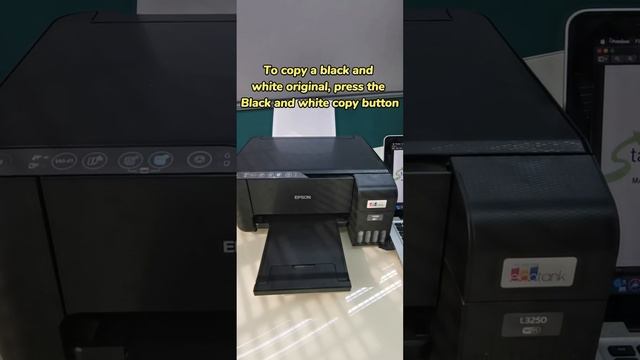 How to Scan and Copy in Epson L3250  #epson