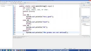 10 Java Tutorial 10   switch Statement in Java   YouTube