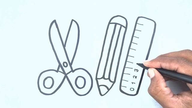 Drawing, painting and coloring Scissor for Kids смотреть онлайн