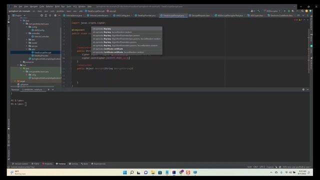 Spring Boot Application with AWS KMS смотреть онлайн