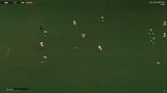 FIFA Soccer 2004 GamePlay (PC) / Brazil - Turkey HD смотреть онлайн