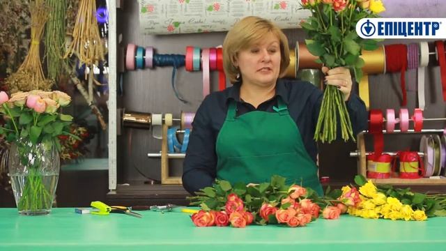 Як зробити букет з троянд власними руками | Поради від флора-центру Букет смотреть онлайн