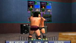 WCW Backstage Assault PS1 - World Title with Mike Awesome