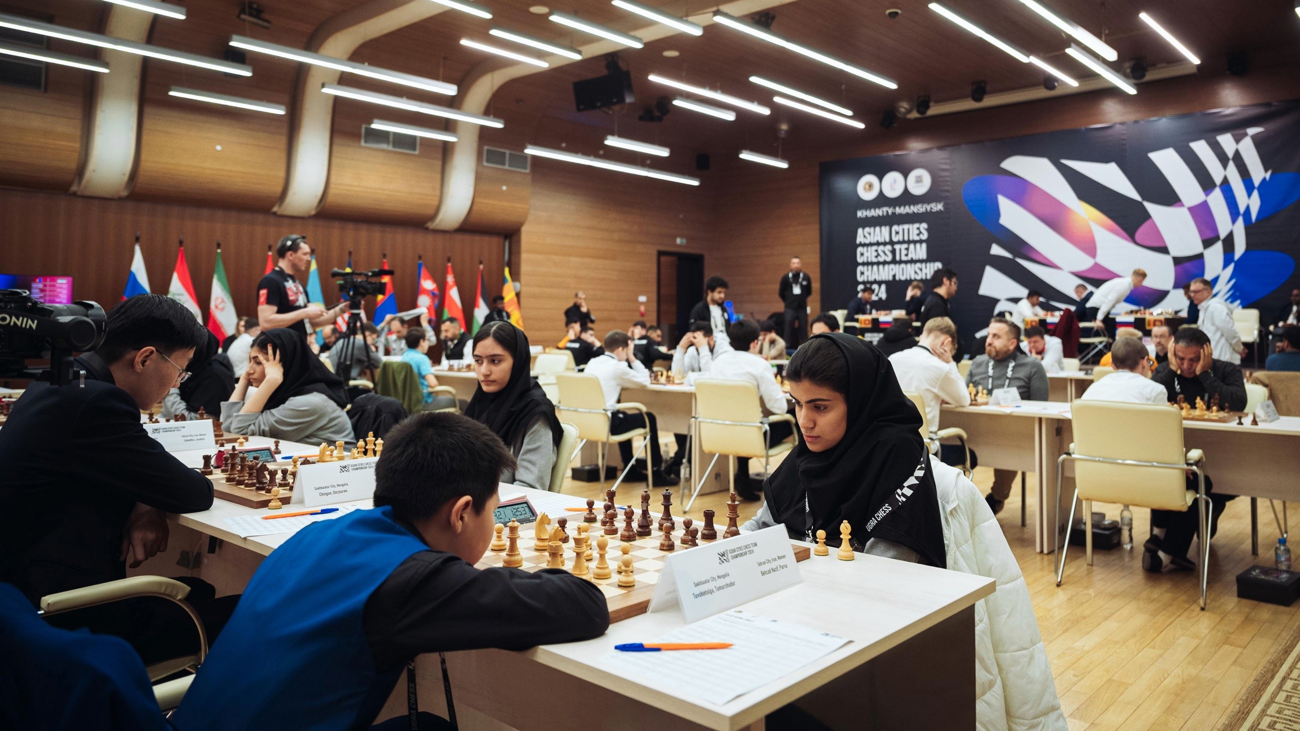 На спорте. Чемпионат азиатских городов по шахматам