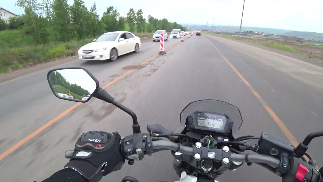 максималка Honda NC 750 учебка 5 мкпп