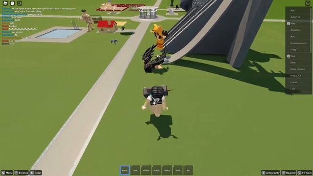 Roblox - Ragdoll Testing смотреть онлайн