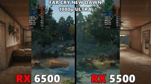 RX 6500 XT VS RX 5500 XT - TEST IN 12 GAMES