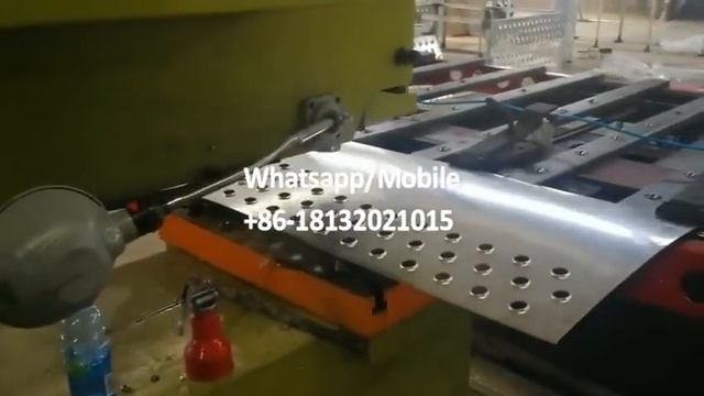 Линия для пробивки отверстий в стальном листе типа C смотреть онлайн