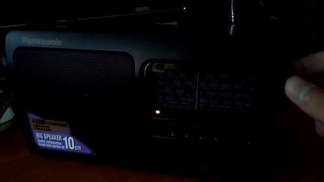 Радиоприемник Panasonic RF-3500 (GX500). Тест на FM волнах смотреть онлайн