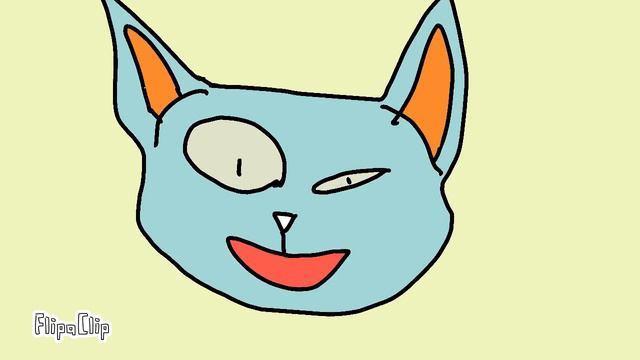 Котик подмигивает | анимация | flipaclip смотреть онлайн
