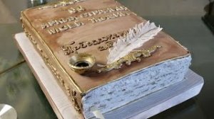 ТОРТ КНИГА  на Юбилей.