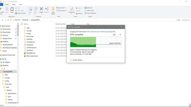 Easiest Way to create package.xml file using visual studio code extension