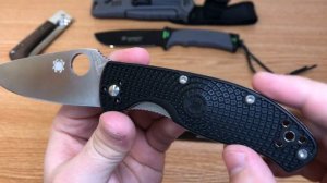 Складной нож Spyderco Tenacious Lightweight. Облегченная версия Спайдерко.