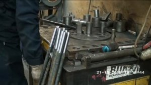 Загибка прутков при изготовлении анкерных шпилек ГОСТ 24379.1-80